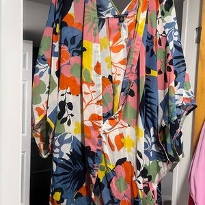 Colorful Floral Kimono